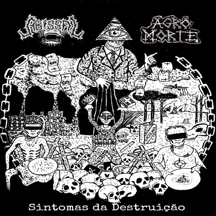 Sintomas da Destruição - Split com Abissal