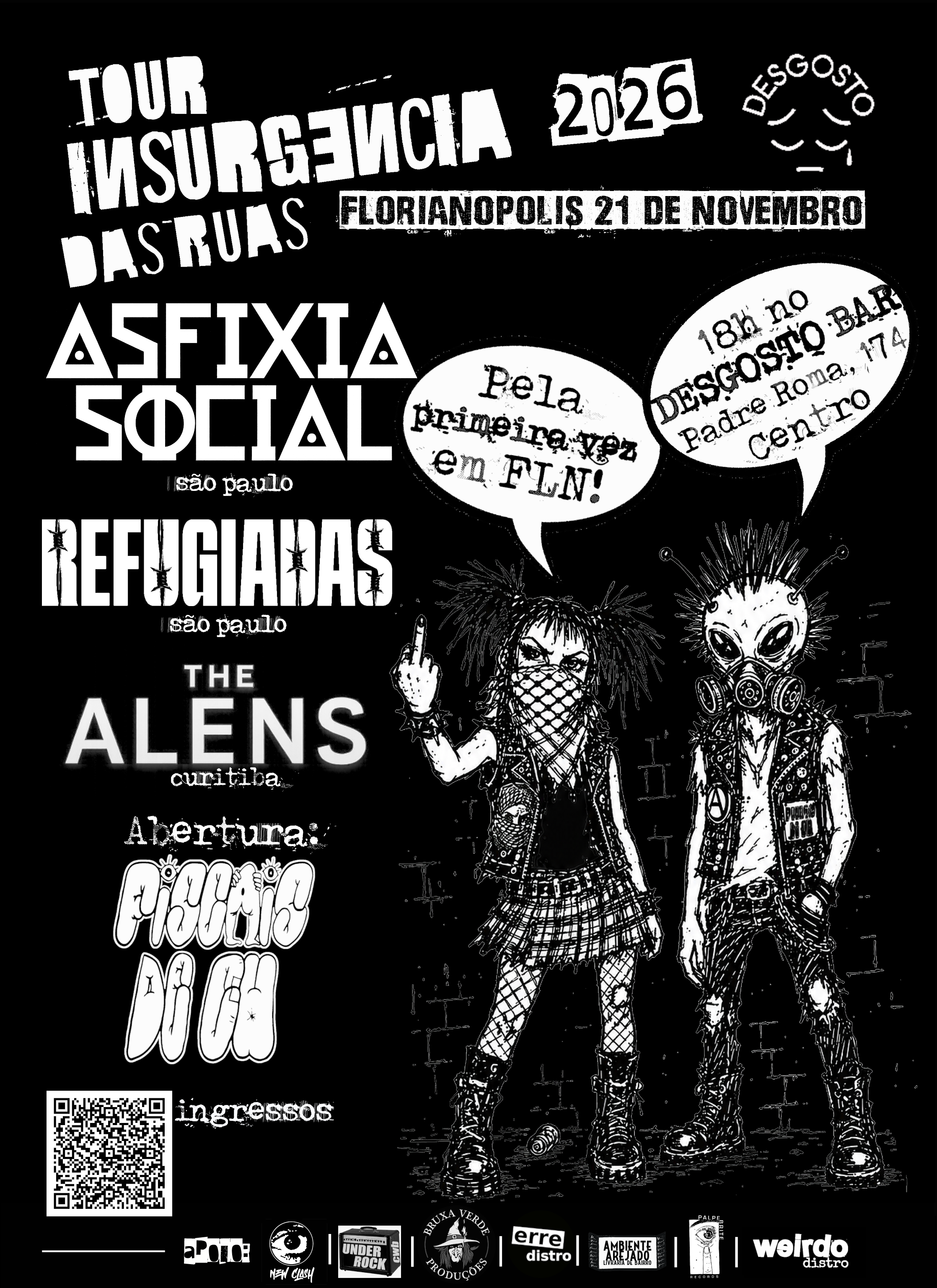 TOUR INSURGÊNCIA DAS RUAS 2026