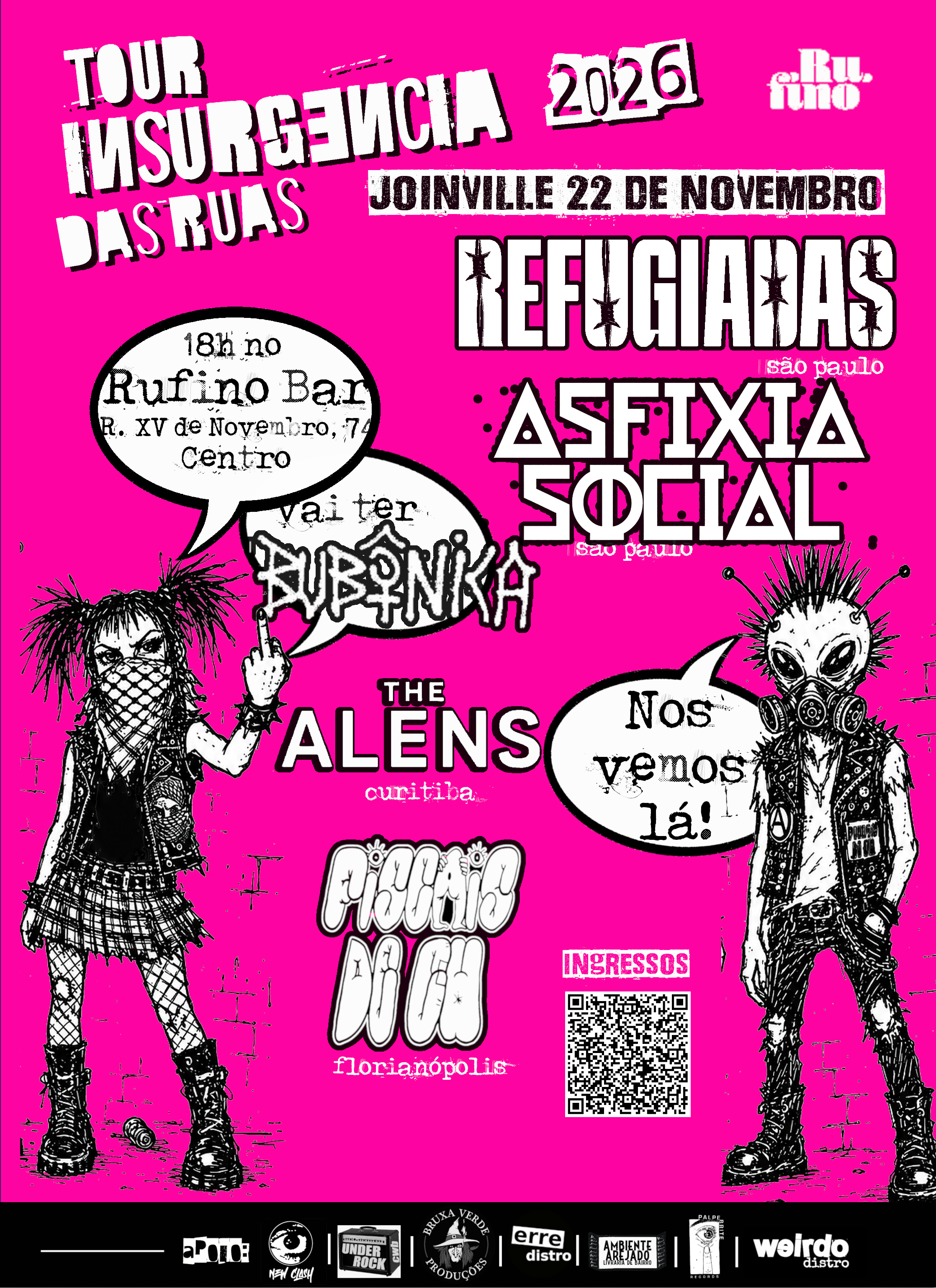 TOUR INSURGÊNCIA DAS RUAS 2026
