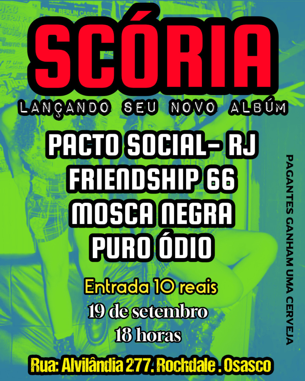 Lançamento álbum Scoria